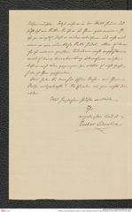 Nachlass Franz Steindachner, Brief von Gustav Schneider (senior) an Franz Steindachner (23.02.1892), Inv.Nr. 461.49, Seite 2